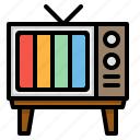 antenna, screen, television, tv, vintage