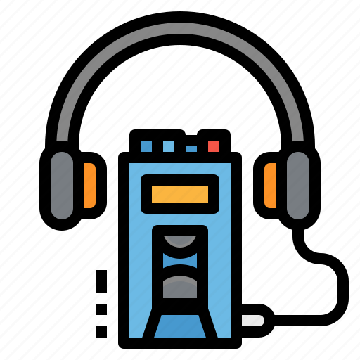 Cassette, multimedia, music, player, walkman icon - Download on Iconfinder