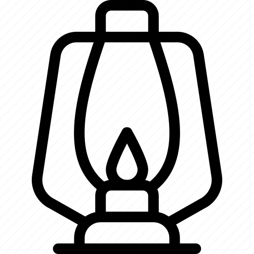 Oil lamp, gas lamp, kerosene lamp icon - Download on Iconfinder