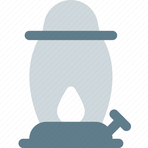 Oil lamp, flame, lantern icon - Download on Iconfinder