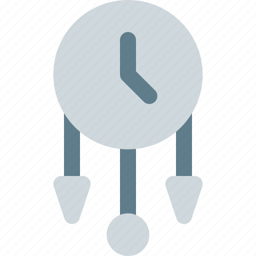 Retro, clock, hanging clock icon - Download on Iconfinder