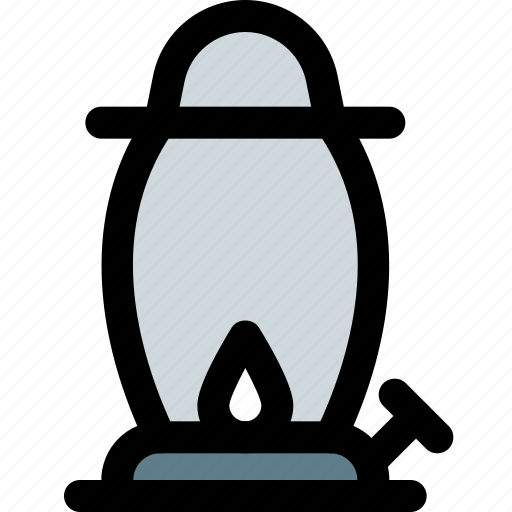 Oil lamp, lantern, kerosene lamp icon - Download on Iconfinder