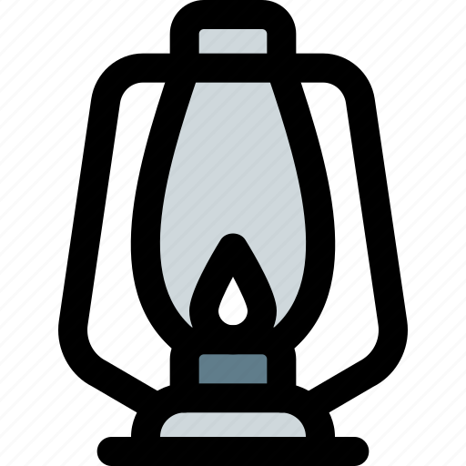 Lantern, kerosene lamp, oil lamp, retro icon - Download on Iconfinder