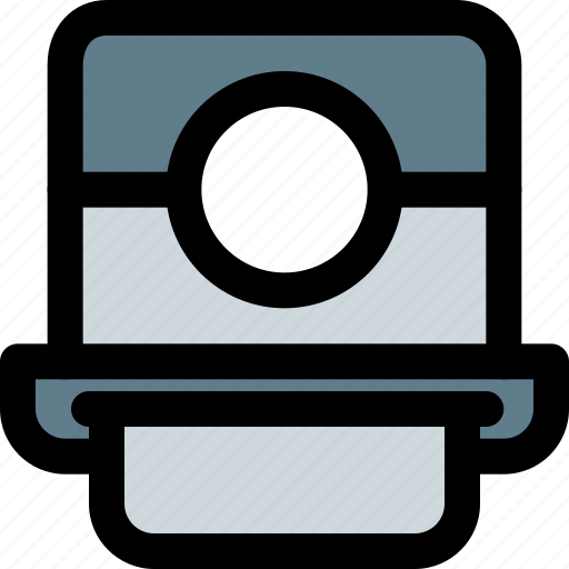 Polaroid camera, vintage camera, retro icon - Download on Iconfinder