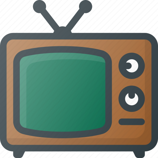 Old, retro, tv icon - Download on Iconfinder on Iconfinder