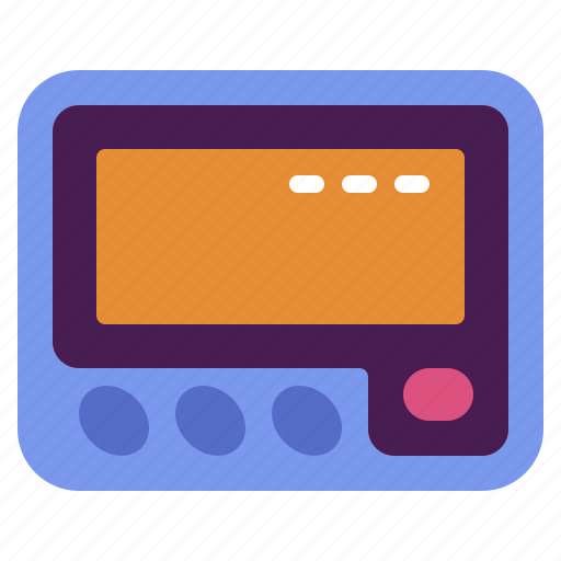 Pager, audio, multimedia, music, player, video, sound icon - Download on Iconfinder
