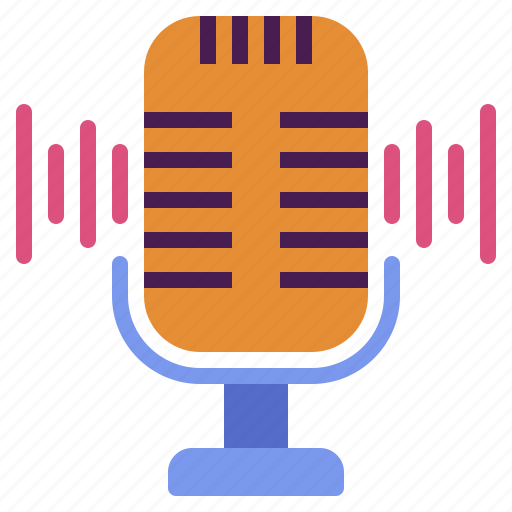Voice, recorder, music, audio, sound, mic, speaker icon - Download on Iconfinder