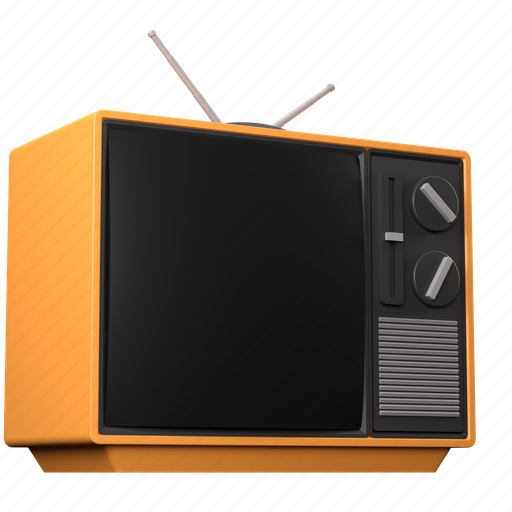 Retro, vintage, television, antenna, antique, electronic, screen icon - Download on Iconfinder