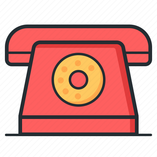 Telephone, retro, technology, communication icon - Download on Iconfinder