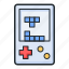 tetris, retro, technology, game 