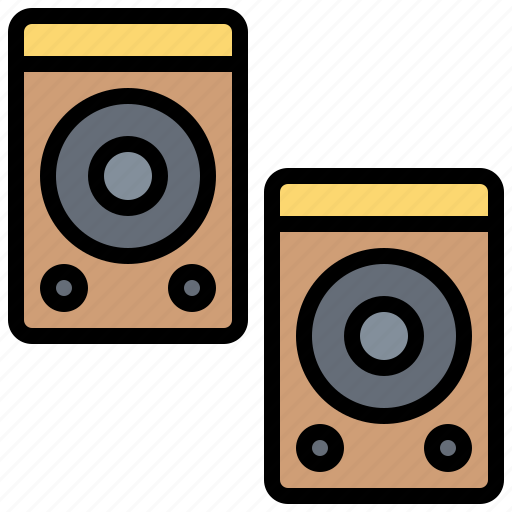 Amplify, electronic, sound, speaker, technology icon - Download on Iconfinder