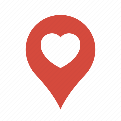 Location, love, map icon - Download on Iconfinder