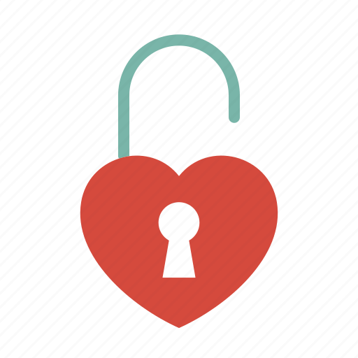Love, unlock, heart icon - Download on Iconfinder