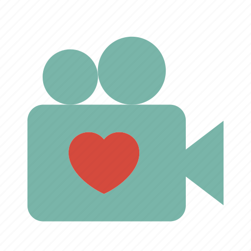 Camera, love, video, film, movie icon - Download on Iconfinder