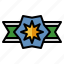 insignia, badge, force, military, rank 