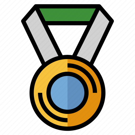 Sports medal, medal, reward, winner, badge, sport icon - Download on Iconfinder