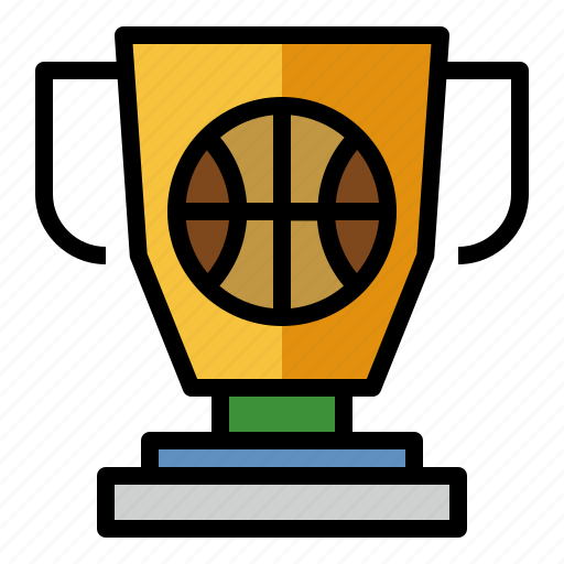 Basketball cup, trophy, sports and competition, basketball, victory, champion, achievement icon - Download on Iconfinder