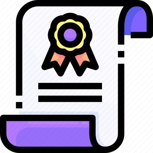 Award, certificate, certification, diploma, education, quality, winner icon - Download on Iconfinder