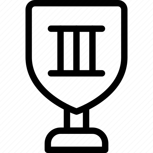 Roman, shield, trophy, winner icon - Download on Iconfinder