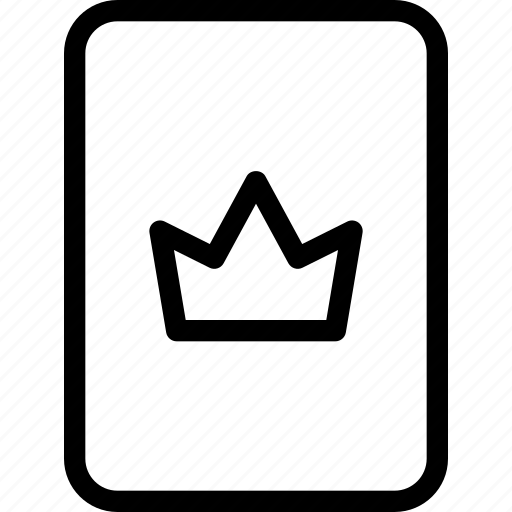 Crown, file, folder, document icon - Download on Iconfinder