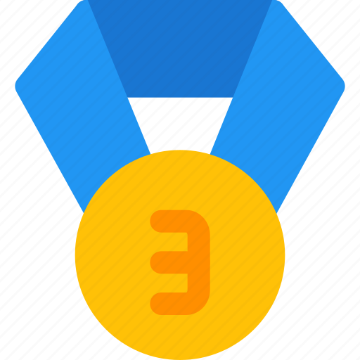 Bronze, medal, rewards, emblem icon - Download on Iconfinder