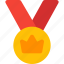 crown, medal, rewards, emblem 