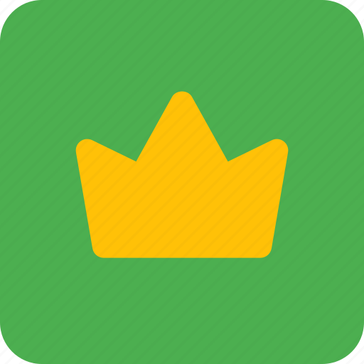 Crown, square, badge, rewards icon - Download on Iconfinder