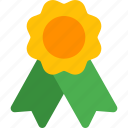 flower, emblem, rewards, badge