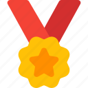 flower, star, medal, rewards