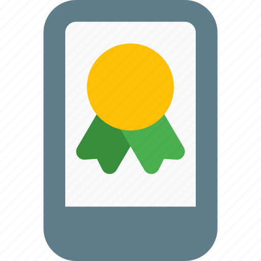 Mobile, rewards, smartphone, emblem icon - Download on Iconfinder