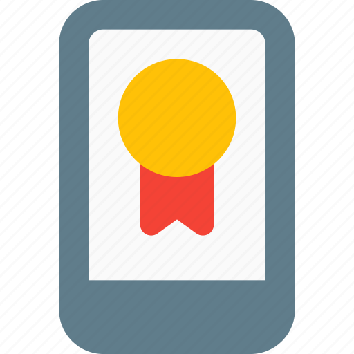 Mobile, rewards, smartphone, emblem icon - Download on Iconfinder