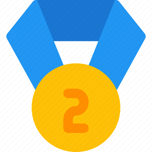 Silver, medal, rewards, prize icon - Download on Iconfinder
