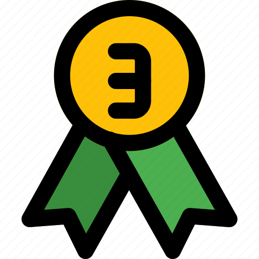 Bronze, emblem, rewards, badge icon - Download on Iconfinder