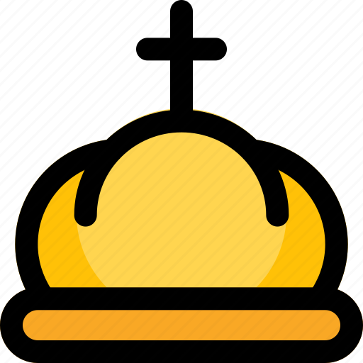 Cross, crown, rewards, royal icon - Download on Iconfinder