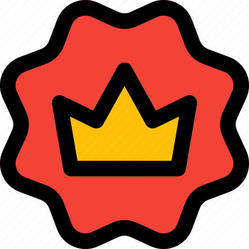 Crown, flower, badge, rewards icon - Download on Iconfinder