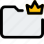 crown, folder, rewards, document 