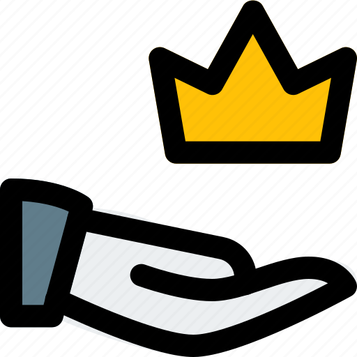 Crown, share, rewards, royal icon - Download on Iconfinder