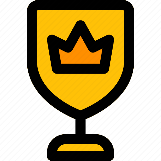 Crown, shield, trophy, rewards icon - Download on Iconfinder