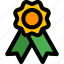 flower, emblem, rewards, badge 