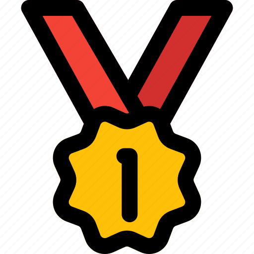 Flower, gold, medal, rewards icon - Download on Iconfinder