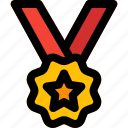 flower, star, medal, rewards