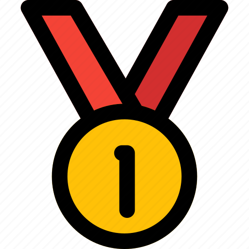 Gold, medal, rewards, one icon - Download on Iconfinder