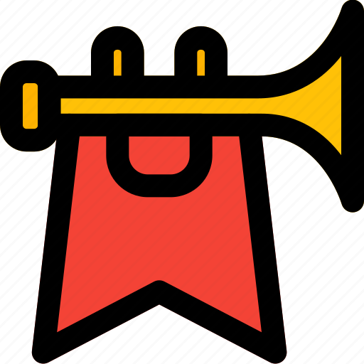 Royal, trumpet, horn, instrument icon - Download on Iconfinder