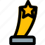 star, award, trophy, rewards 