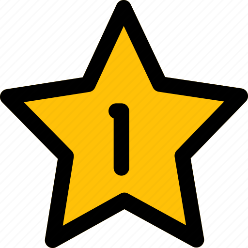 Star, one, rewards, award icon - Download on Iconfinder