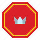 badge, crown, game, rank 