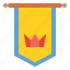 badge, crown, rank, reward 