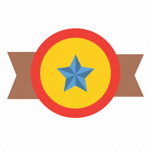Badge, quality, rank, reward, star icon - Download on Iconfinder