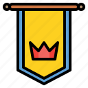 badge, crown, rank, reward