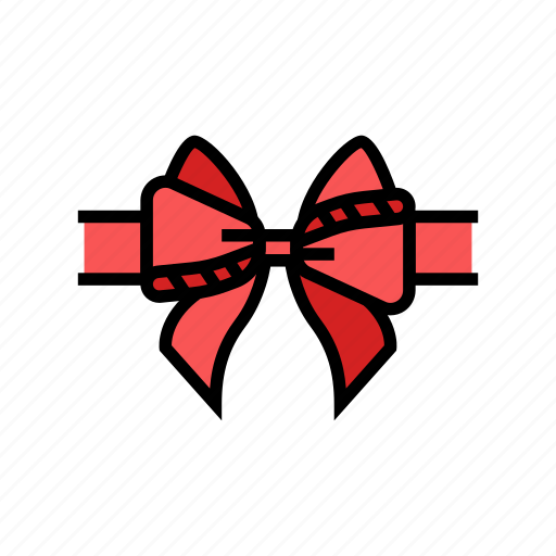 Red, ribbon, banner, gift, label, holiday icon - Download on Iconfinder